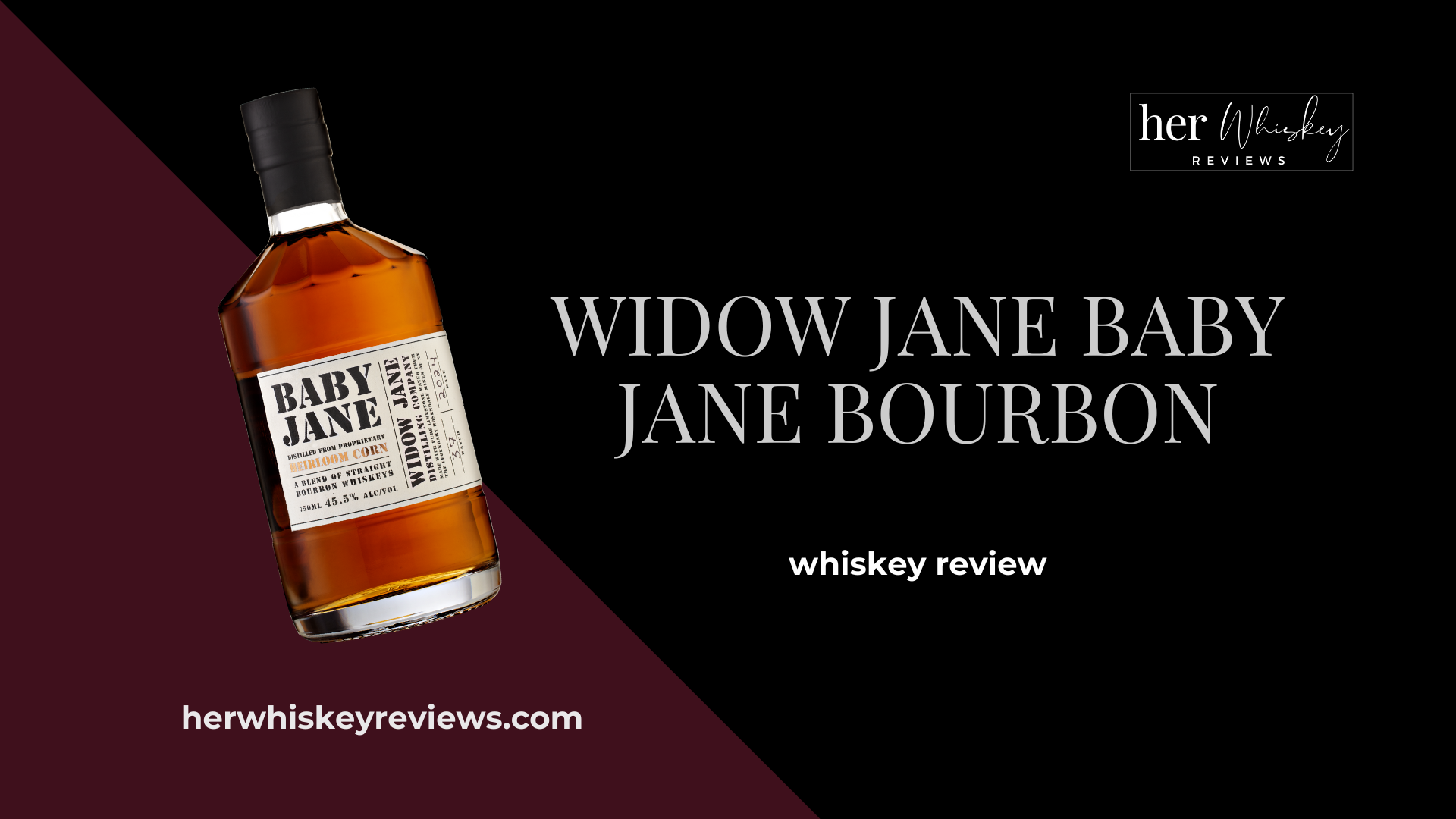 Widow Jane Baby Jane Bourbon